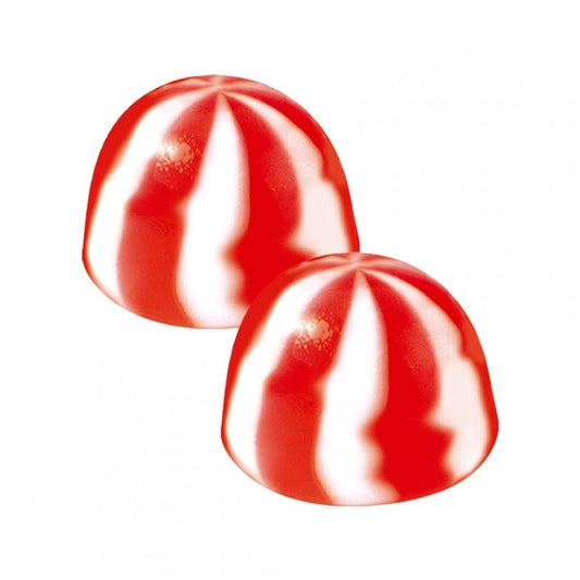 Gomas Beijos Twist Morango Nata Brilho 250u - Vidal