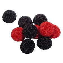 Gomas Amoras Pretas e Vermelhas 1kg - Fini