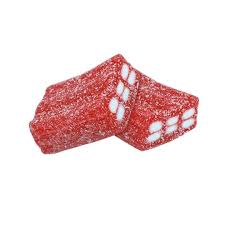 Gomas Tijolos Morango Pica kg - Vidal