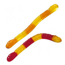 Gomas Minhocas Brilho 1kg - Vidal