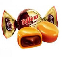 Caramelos Toffino com chocolate 2,5kg