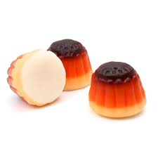 Gomas Pudim Flan Brilho 1kg  Vidal