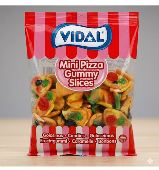 Gomas Fatias Pizas Recheio 1 kg - Vidal