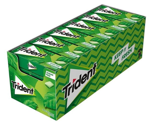 Pastilhas Trident Fresh Spearmint 24u