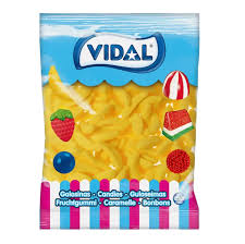 Gomas Bananas açúcar 1kg - Vidal