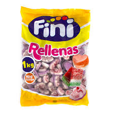 Gomas Caveiras Recheio 1kg - Fini