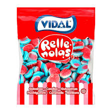 Gomas Cérebros Recheio 1kg - Vidal