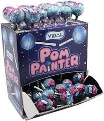 Chupas Pom Painter Vidal 100u