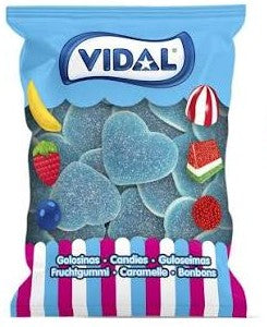 Gomas Corações Framboesa XXL Pica 1Kg - Vidal