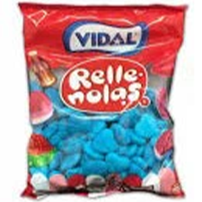 Gomas Corações Framboesa Pica Recheio Pinta Linguas kg - Vidal