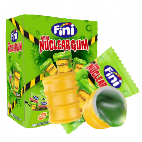 Pastilhas Tipo FiniBoom Nuclear Gum 200u
