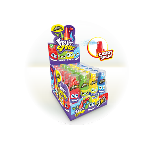 Candy Johny Bee Spray Fruit 24u