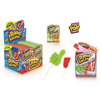 Chupas Johny Bee Popping Lollipop Morango Maçã 36u