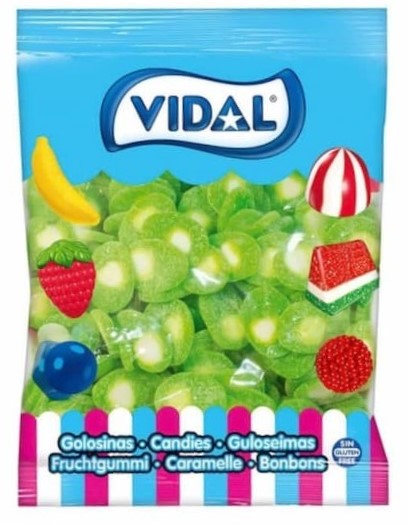 Gomas Rodelas Kiwis Pica 250u - Vidal