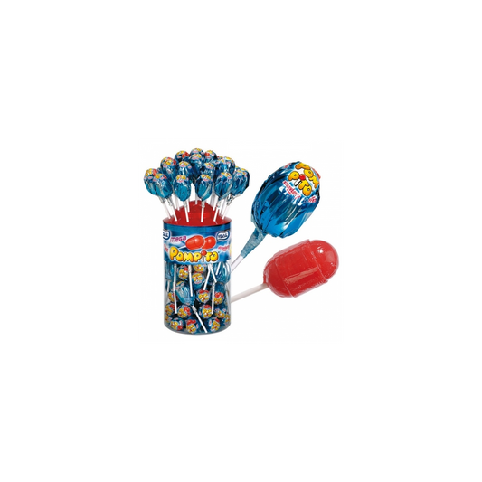 Chupas Mega Pompito Morango 40u