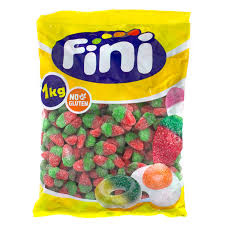 Gomas Morangos Mini Pica 1kg - Fini