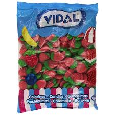Gomas Morangos Silvestres Brilho 1 kg - Vidal