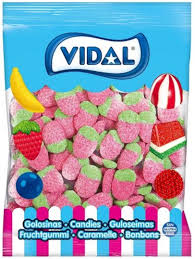 Gomas Morangos Pica 1Kg - Vidal