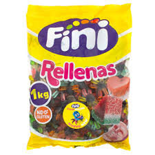 Gomas Polvos Recheio Pinta Linguas Brilho 1kg - Fini